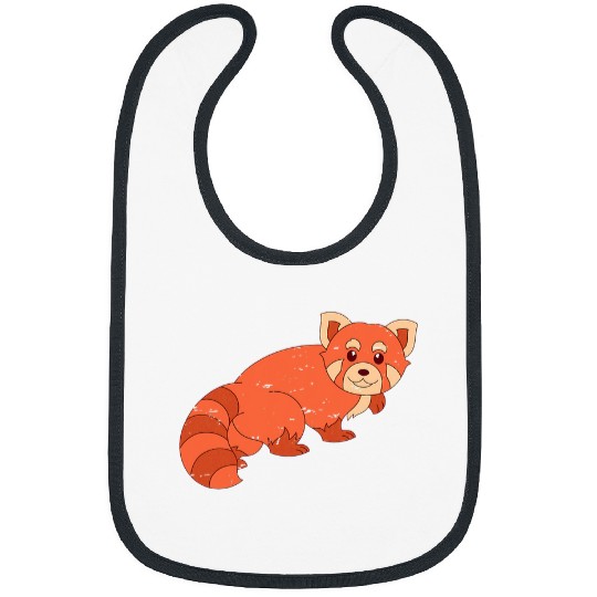 Panda Pet chinese red panda wildlife est animal china red panda Bibs