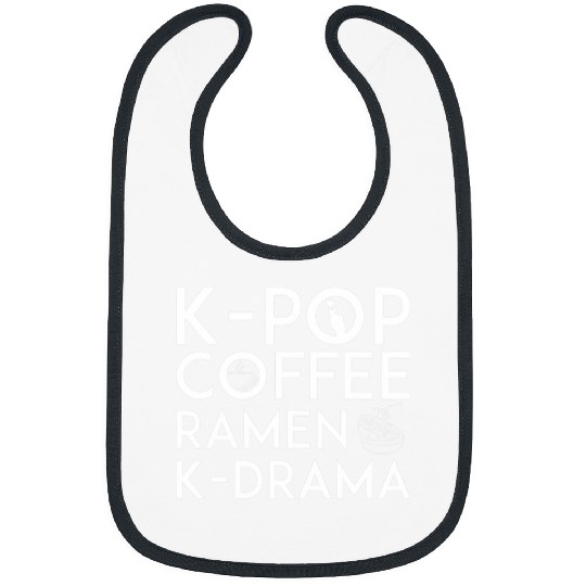 Coffee Fun K Pop Coffee Ramen K Drama Korean Hangul Saranghae Fandom Bibs