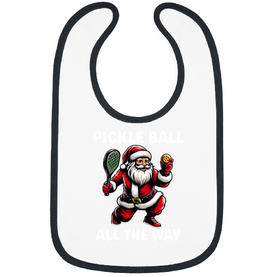 Christmas Pickleball Santa Hat Pickleball Player Winter Dink Bibs
