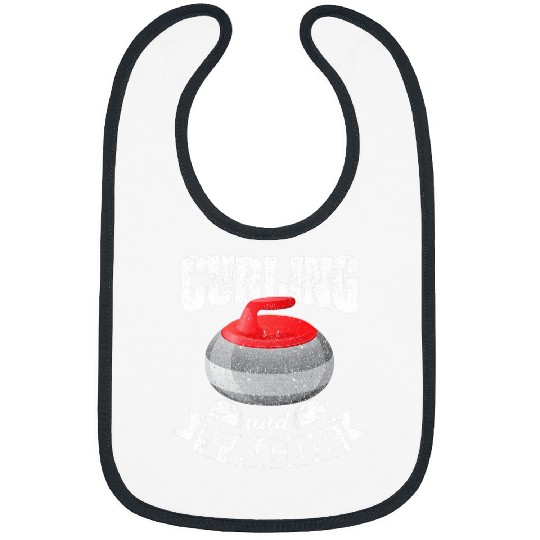Curling And Tacos Funny Mexican Curler Cinco De Mayo Taco Bibs