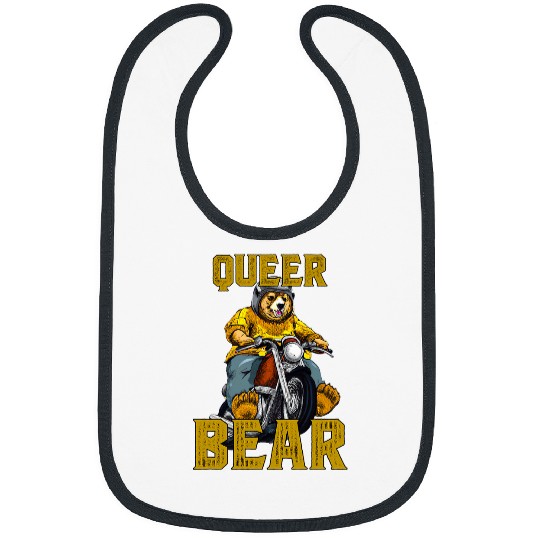 Bear Pet Queer Bear Large Hairy Gay Masculine Men Motorcycle Bear Bibs