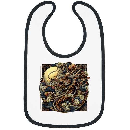 Dragon Pet Chinese Lunar New Year New Year 0011 Bibs