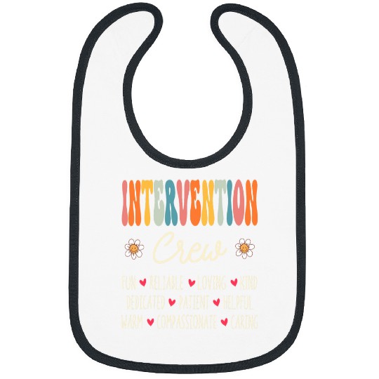 Intervention Crew Appreciation Week Back to School Bibs