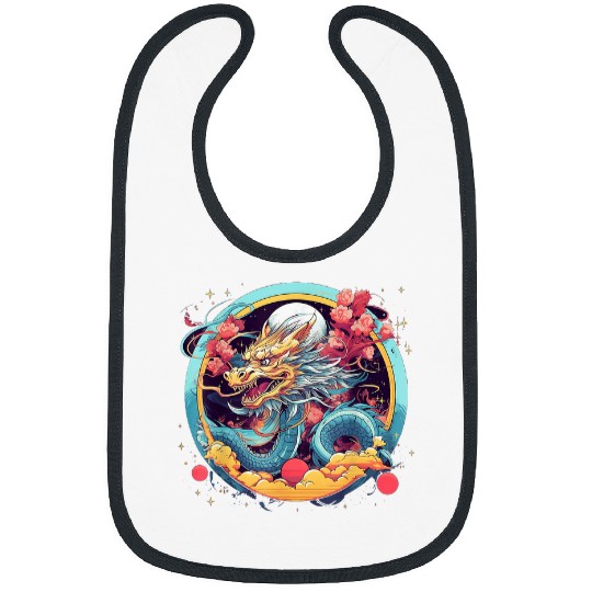 Dragon Pet Chinese Japanese Dragon Asian Japan 10 Bibs