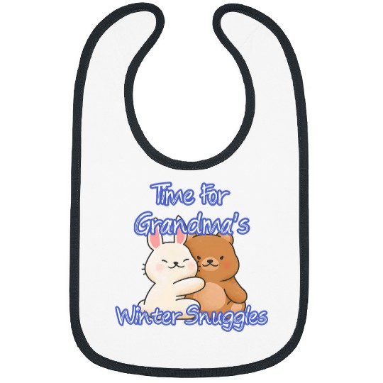 Bear Pet Grandma s Winter Snuggles Hugs Toy Bear Bunny Grandchildren Bibs