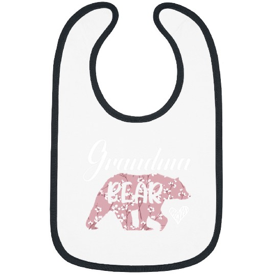 Bear Pet Grandma Bear Lover Grandmother Granny Grandparents Day Bibs