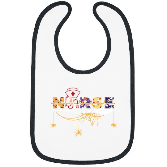 nurses Halloween Hospital Staff Nursing Lover Health Care Bibs