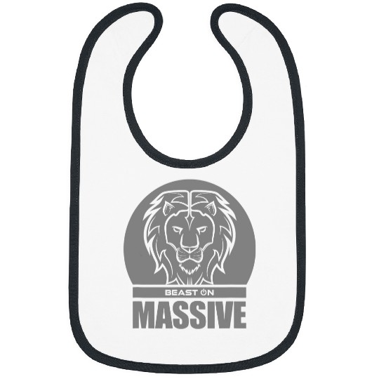 Lion Pet Solid Lion Head Beast Grey Gym Fitness Training Workout Bibs