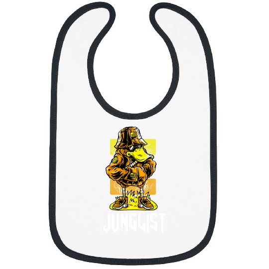 Duck Pet Drum and Bass Duck Junglist EDM DnB Bibs