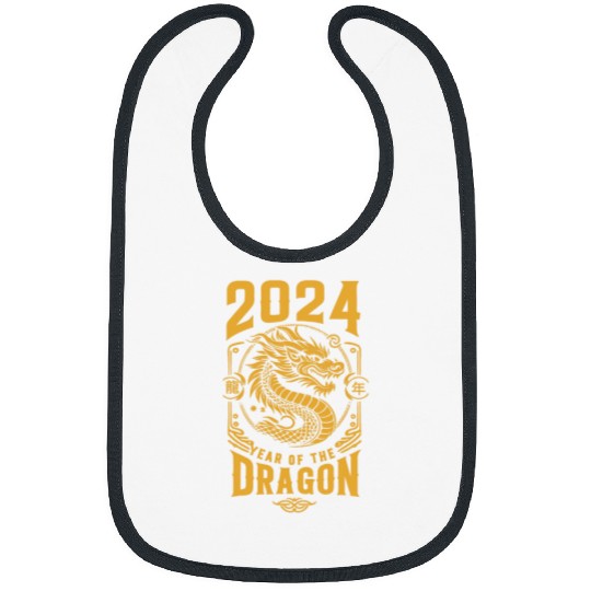 Dragon Pet Year of the Dragon Lunar New Year Men Women 1 Bibs