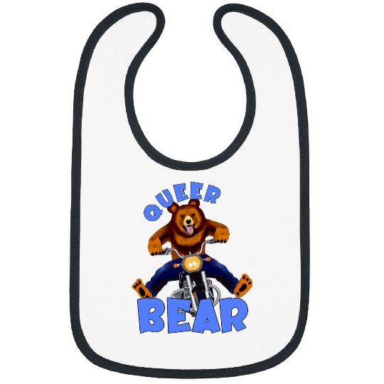 Bear Pet Queer Bear Large Hairy Gay Motorcycle Masculine Men Bear Bibs