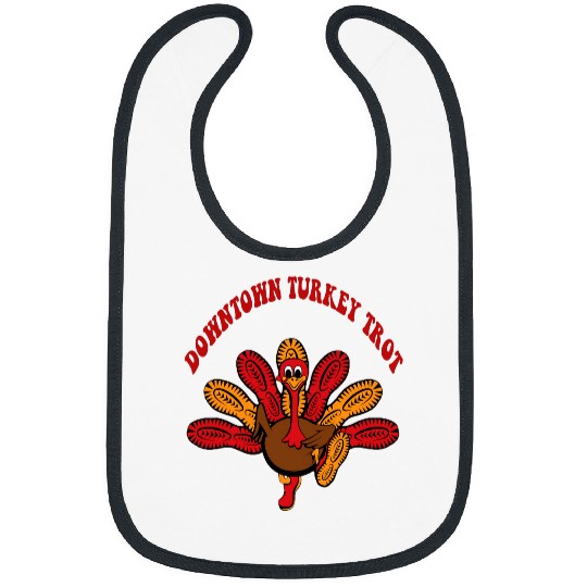 Funny Downtown Turkey Trot Running s Race Run Bibs