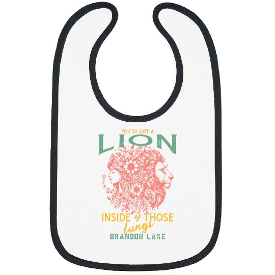 Lion Pet let your lion out brandon lake merch praise jesus Bibs