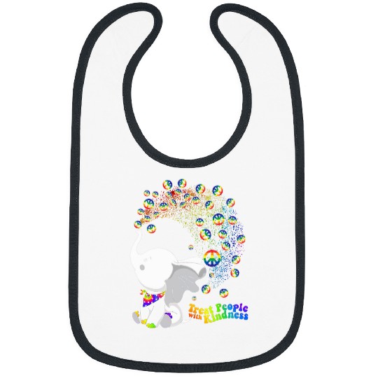 Elephant Pet treat people with kindness Bibs