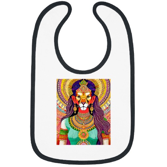 Lion Pet Pratyangira India Hindu Goddess Shaktism Hinduism Lion Bibs