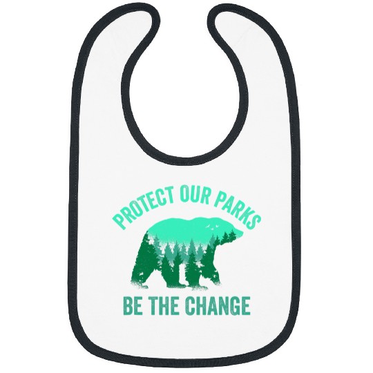 Bear Pet Protect Our Parks Be The Change Mountain Outdoor Bear 2 Bibs
