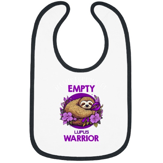 mostly running on empty lupus sloth warrior Bibs