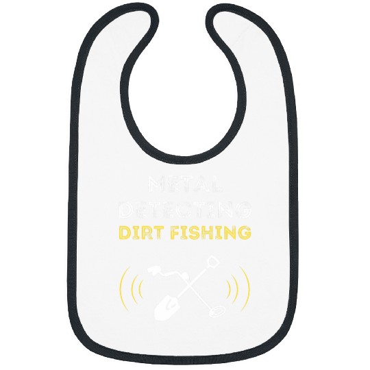 Discover DIRT FISHING TREASURE HUNTING DETECTOR Bibs