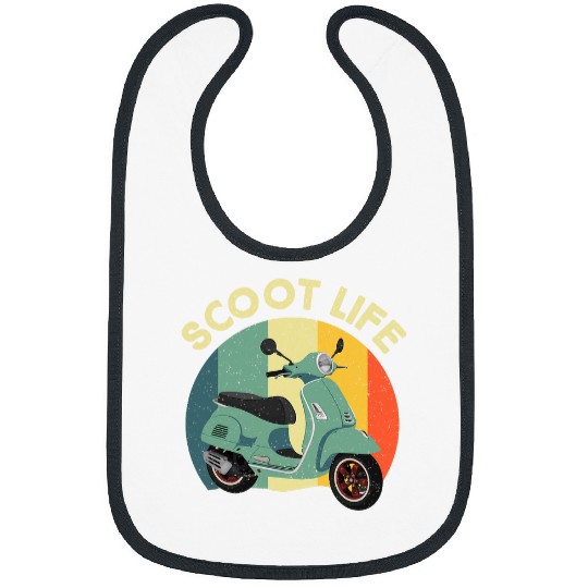 Cool Scooter For Men Women Bike Motorcycle Riding Scoot Life Bibs