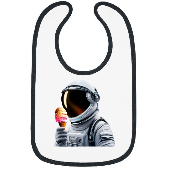 Astronaut Mission is the Ice Cream Waffle 21 Bibs