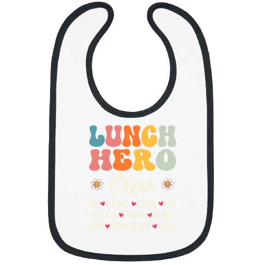 Lunch Hero Crew Appreciation Week Back to School Bibs