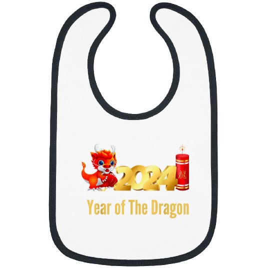 Dragon Pet Chinese Lunar New Year Year of the Dragon Apparel Bibs