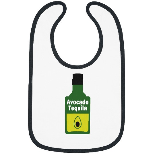 Wines Fun Bottle of Avocado Tequila Bibs