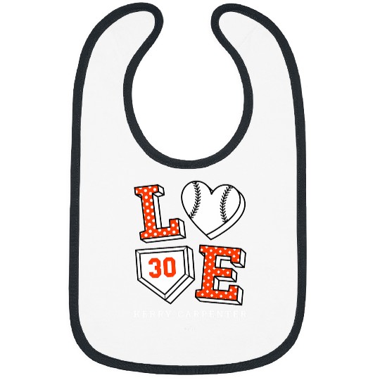 Love Kerry Carpenter Detroit MLBPA 21 Bibs