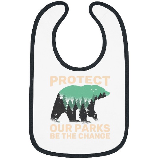 Bear Pet Protect Our Parks Be The Change Mountain Outdoor Bear Bibs