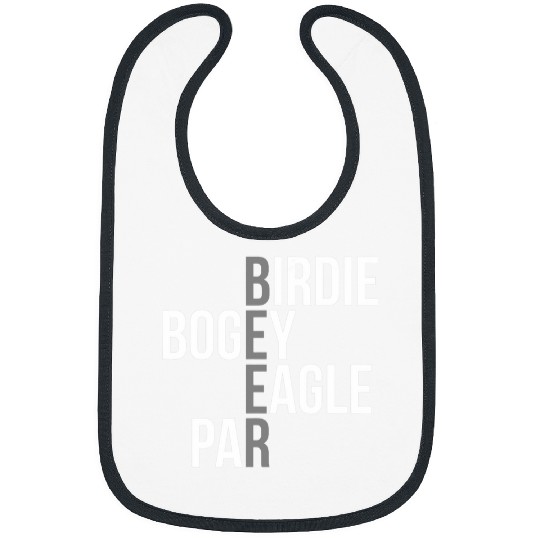 Beer Fun Birdie Bogey Eagle Par Beer Golf 6 Bibs