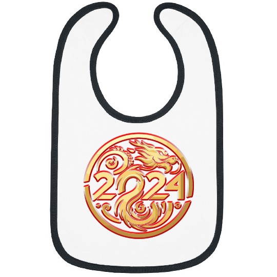 Dragon Pet Chinese Lunar New Year Dragon 4 Bibs