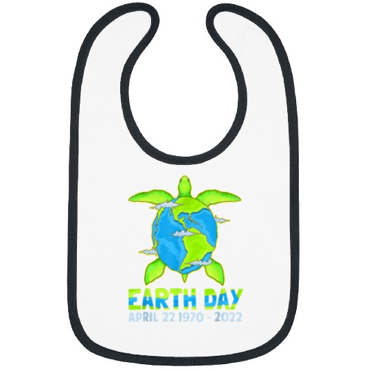 Turtle Pet Earth Day Love World Sea Turtle Planet Environment Bibs