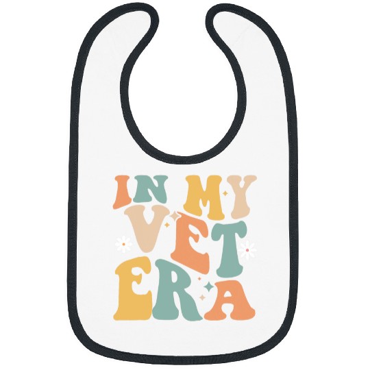 Discover In My Vet Era Veterinarian Vet Med Animal Doctor Vet Tech Bibs
