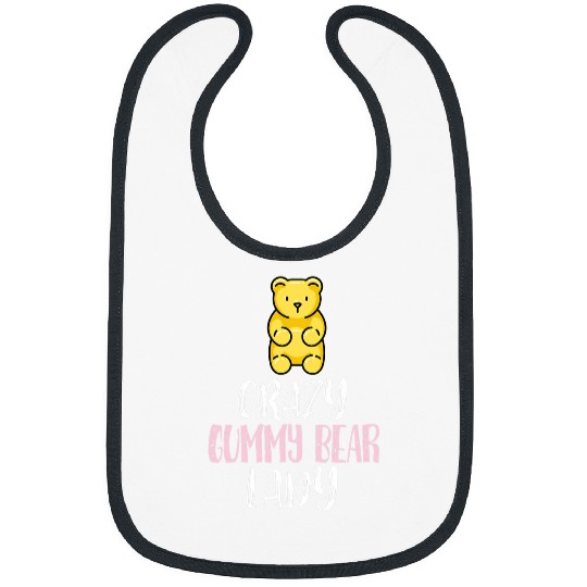 Bear Pet crazys Gummy Bear Lady Gummy Bear Candy Lovers Bibs