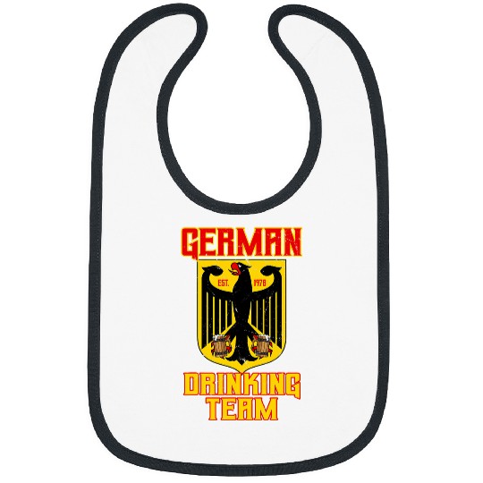 Beer Fun German Drinking Team Germany Flag Funny Eagle Beer Mug Bibs