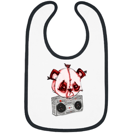 Boombox HipHop Panda by San Francisco Street Artist Zamiro Bibs