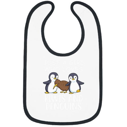 Penguin Pet Kiwi Gifts Girls Penguin Women Penguin Gift Girls Kiwi Bibs