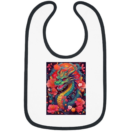 Dragon Pet Chinese New Year of the Dragon 10 Bibs