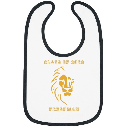 Lion Pet Class of 2028 Back to School Freshman Lion Bibs