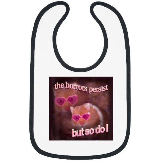 Hamster Pet The horrors persist but so do I hamster Bibs