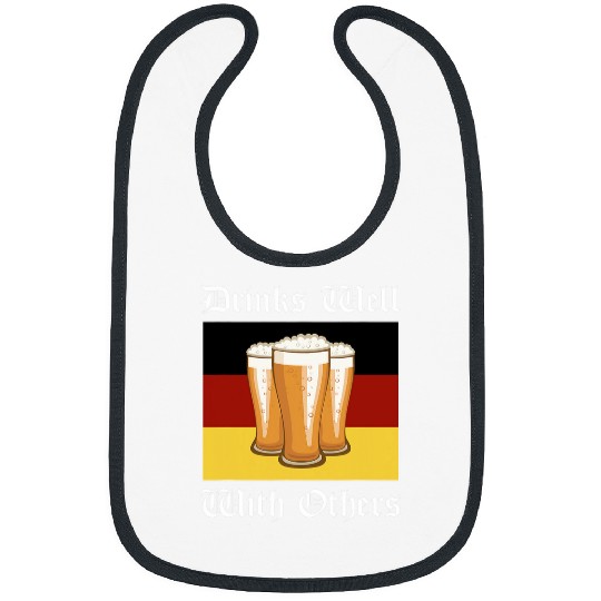 Beer Fun Drinks Well With Others German Oktoberfest Beer Festival Bibs