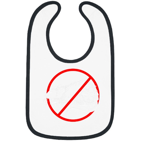 Exterminator Pest Control Eradicator Terminator No Rat Sign Bibs