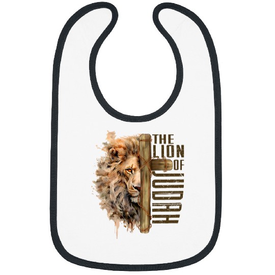 Lion Pet The Lion Of Judah Jesus Revelation Inspirational Christian Bibs