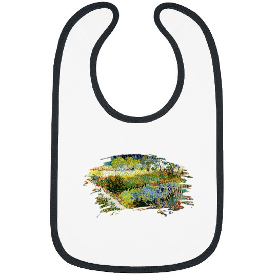 Famous vintages Fine Art Garden at Arles by Vincent van Gogh 5 Bibs