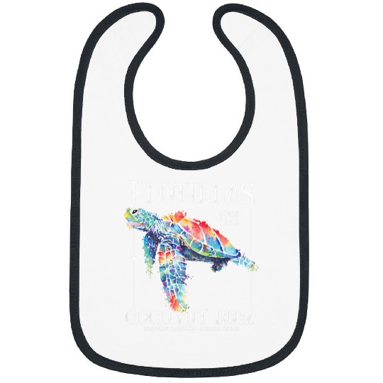 Turtle Pet Flotillas Coconut Rum Sea Turtle Bibs