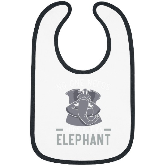 Elephant Pet Wildlife Animal Zoo Zookeeper Bibs