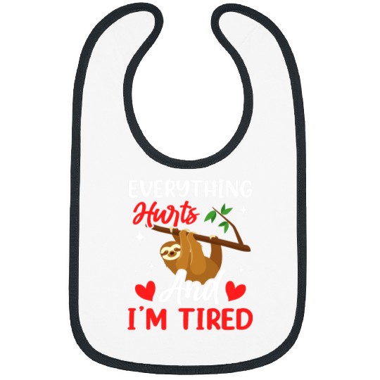 Duck Pet Everything Hurts And I m Tired Duck Gym Workout Bibs