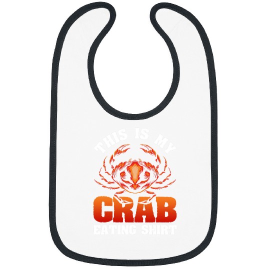 Crab Eating Lobster Lover Gift Crab Bibs