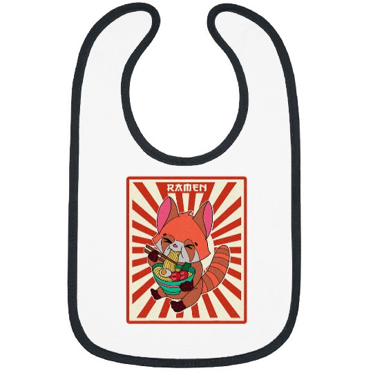 Panda Pet Red panda ramen noodle japan cuisine japanese asian food 7 Bibs