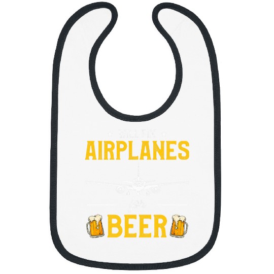 Beer Fun Will Fix Airplanes For Beer Aircraft Mechanic Bibs